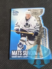 2002-03 Pacific Prism Platinum McDonalds MATS SUNDIN #6 Cup Contenders Die Cut